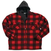 HD Buffalo Plaid Jacket with Hood – SKU: HF301H