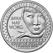 2022-P Anna May Wong Quarter