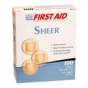 Adhesive Bandage Spots 7/8″ – 100 Count