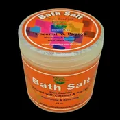 Bath Salt Infused with Coconut & Papaya