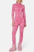 Baselayer Fitted Jumpsuit | Pink