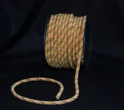 1/4" Sage, Gold & Blush Decorative Cording - 5 Yards or 25 Yards