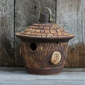 Woodland Bungalow Bird House