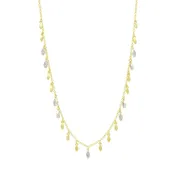 Armor of Hope Gold and Pavé Short Chain Necklace