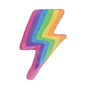 3D Slow Rise Rainbow Pillows
