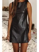Leather 4 Days Dress