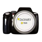 Personalized Camera Ornament