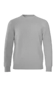 Brioni Basketweave Knit Cashmere Crewneck Sweater