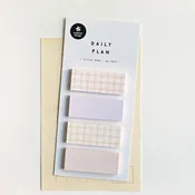 1979- Pastel Plaid Memo Flags