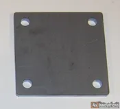 4x Innovations 4x4x1/4 Plate with 3/8 Holes