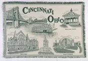 Cincinnati Throw Blanket-Green