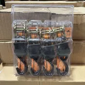 15′ Ratchet Strap, 4pc Set