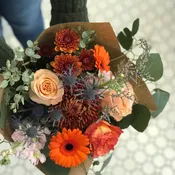Seasonal Wrapped Bouquet