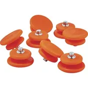 Ergodyne 6301 Replacement Studs for Cleat, Boot, Shoe - Carbon Steel - Orange