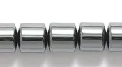 67ST403-8: Hematite Drum 6x8mm