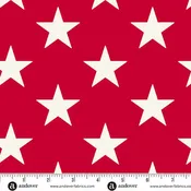 108" Americana / Large Star in Red
