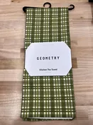 Geometry Shay Plaid - Tea Towel
