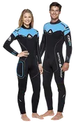 MEN'S W50 5MM FULL WETSUIT BACKZIP