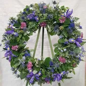 Enchanted Purple Wreath