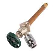 10" Arrowhead Brass Lead Free Frost Proof Hydrant, 1/2" MIP and 1/2" SWT Inlet