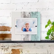 Farmhouse Coastal Inspired Reclaimed Wood Cape Cod Frame