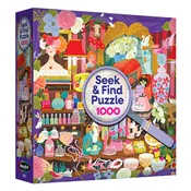 RoseArt-Seek & Find-Paris Perfume Shop 1000-Piece Jigsaw Puzzle