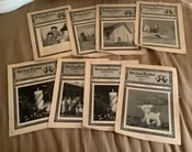 8 vintage Kitchen Klatter Magazines 1948 1949