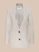Amelie Blazer in Cappuccino/Ivory Tweed