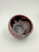 All Over Art Stoneware Bowl "Protect Me" — Trunc | Artisan Made-Eco-Friendly-Sustainable-Social Good