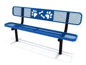 6 ft Dog Park Bench