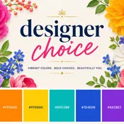 Designer's Choice-Vibrant colors