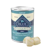 Blue Buffalo Homestyle Recipe Adult Dog Fish & Sweet Potato Dinner & Vegetables Dog Food, 12.5-Oz