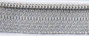 14in Grey Kitty Zipper