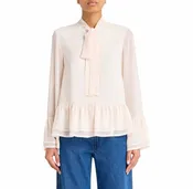 Amanda Uprichard Devereaux Top - Antique White