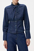 Fifi's Shirt in Denim Dark Stone