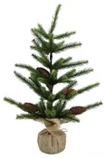 24″Ht. Artificial Dark-Green Pine Flat Tree (XX8137)