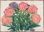 Beijing Flowers I – Original Watercolor Painting – Made In Hawaii