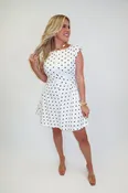 Best Dressed Guest Polka Dot Dress