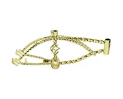 12 Cage Twisted Lowrider Frame Gold.