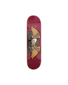 ALLEYWAY BLACK 8.25" SKATEBOARD DECK - RED