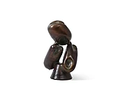 4 pc. Bronze Assemblage Sculpture #1 by David Haskell