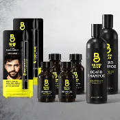 2 Pack Beard Color Kit - Dark Brown