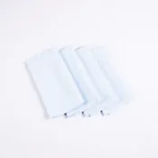 Stripe Linen Napkins, Blueberry, Set of 4