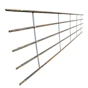 2W Livestock Equipment 5-Rail Continuous Fence Panel - 48" x 20'