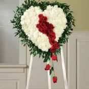 ALL WHITE BROKEN HEART