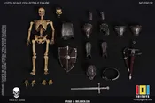 [101-ES012] Skeleton Medieval Knight C