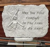 "ANGELS ARMS" MEMORIAL STONE