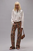 Boy Flare - Multicolor Orange Paisley