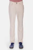 5 Pocket Cotton/Silk Trouser Beige