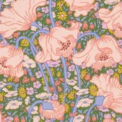 Clementina Daisy in Pink - Liberty Tana Lawn Yardage